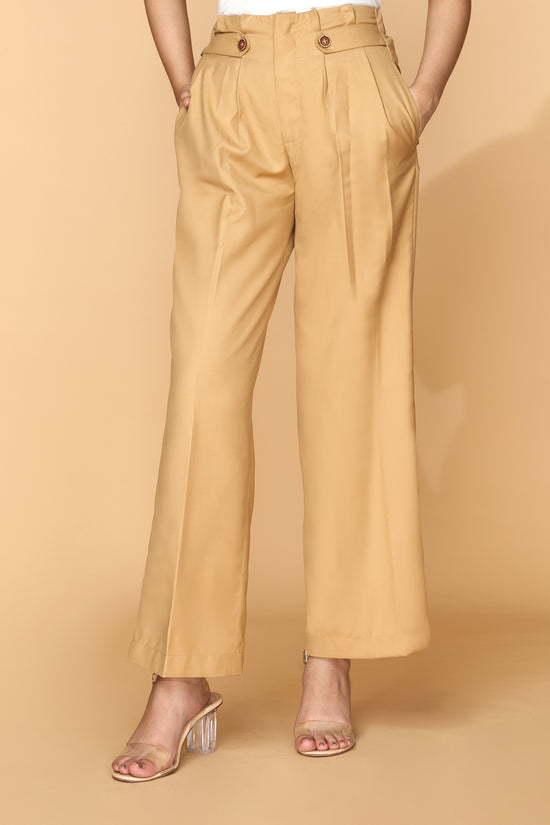 High-Waisted Pleated Trousers kevincollin.com