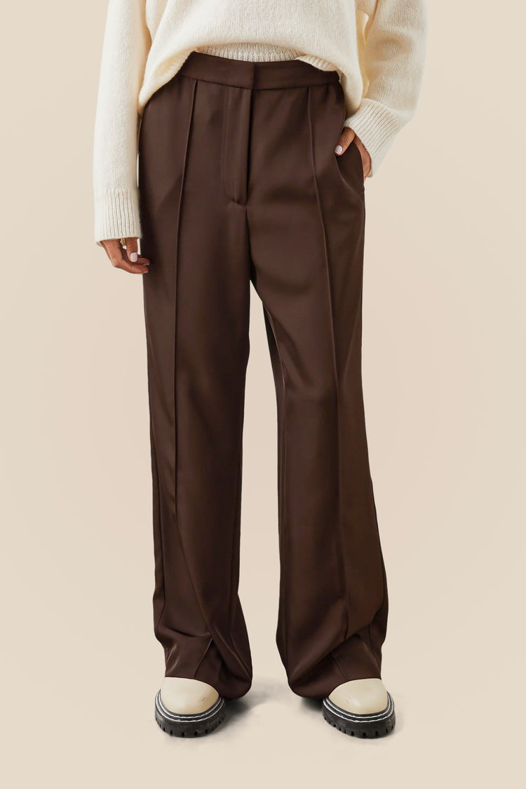 Chocolate Tropic Tailored Trouser kevincollin.com