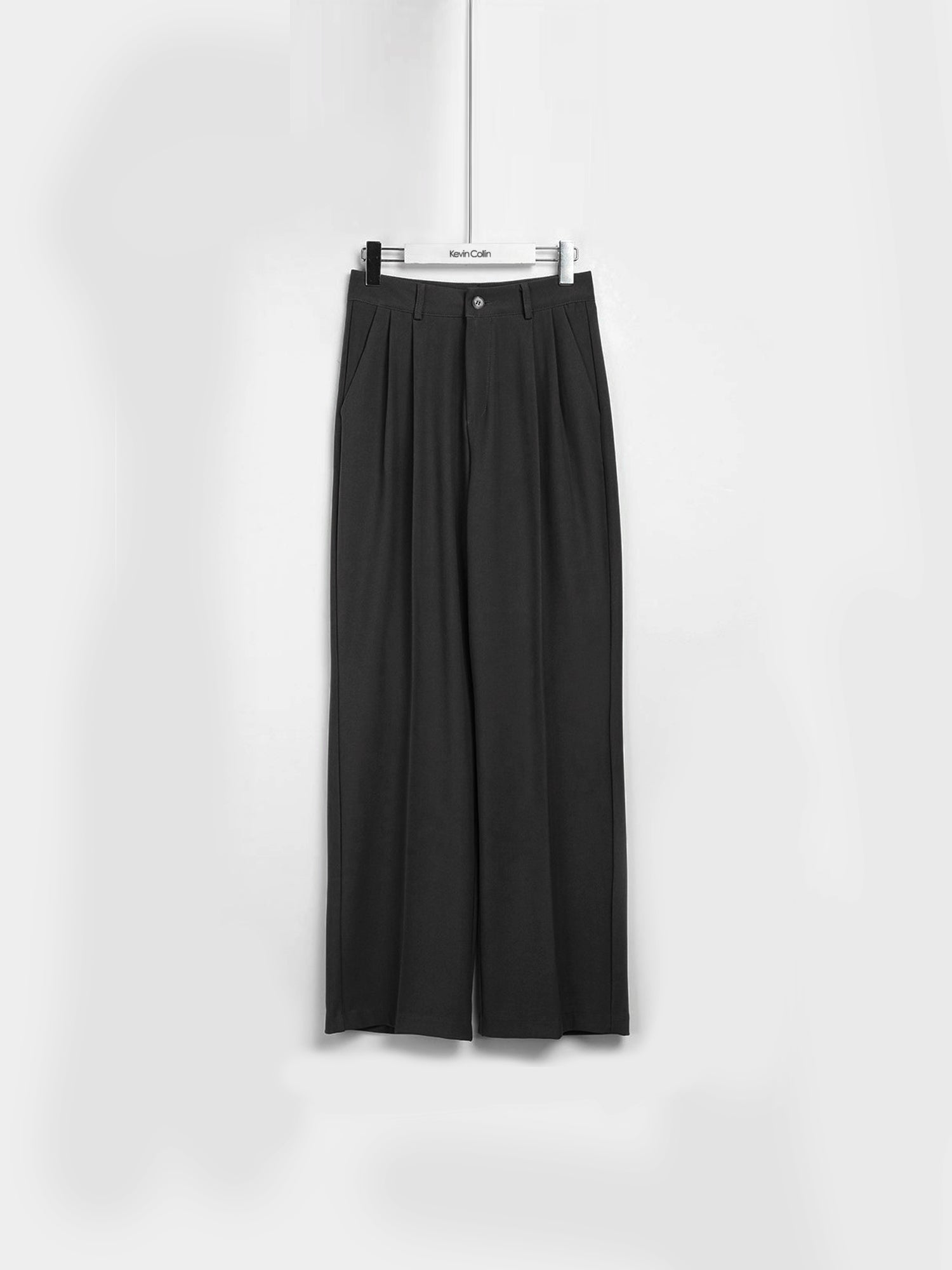 Pleated Wide Slacks kevincollin.com