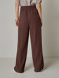 Belted Wide Leg Trousers kevincollin.com