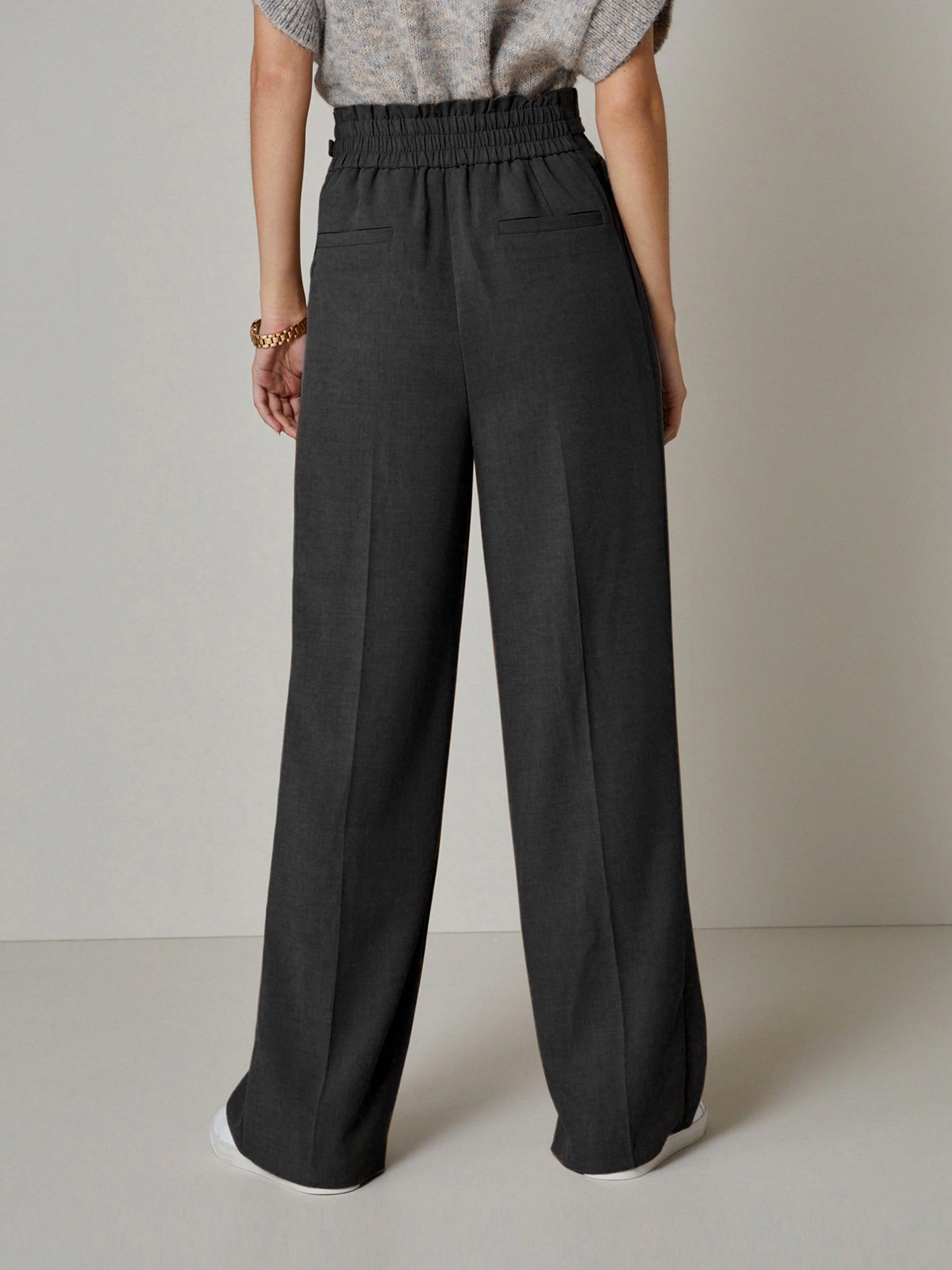 Women Belted Wide Leg Trousers: Chic & Versatile | Kevin Collin –  kevincollin.com